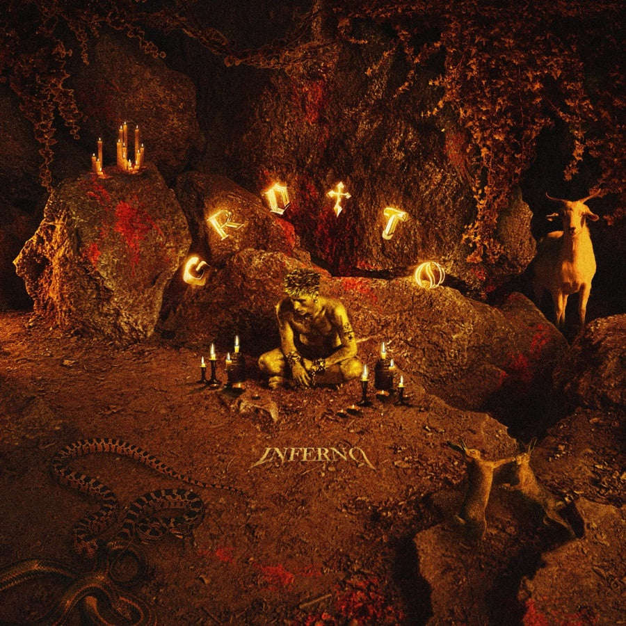 Cover dell'album "GROTTO INFERNO" di 18K